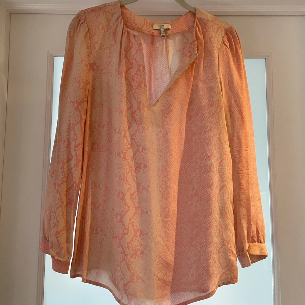 Joie silk blouse size XS